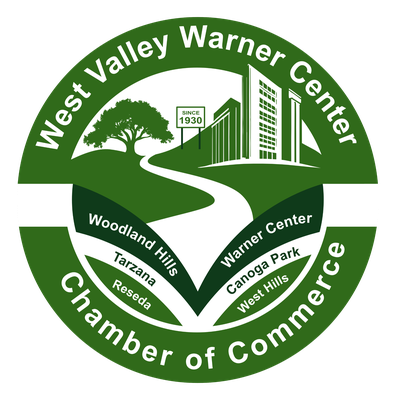 Sello de la Cámara de Comercio West Valley · Warner Center