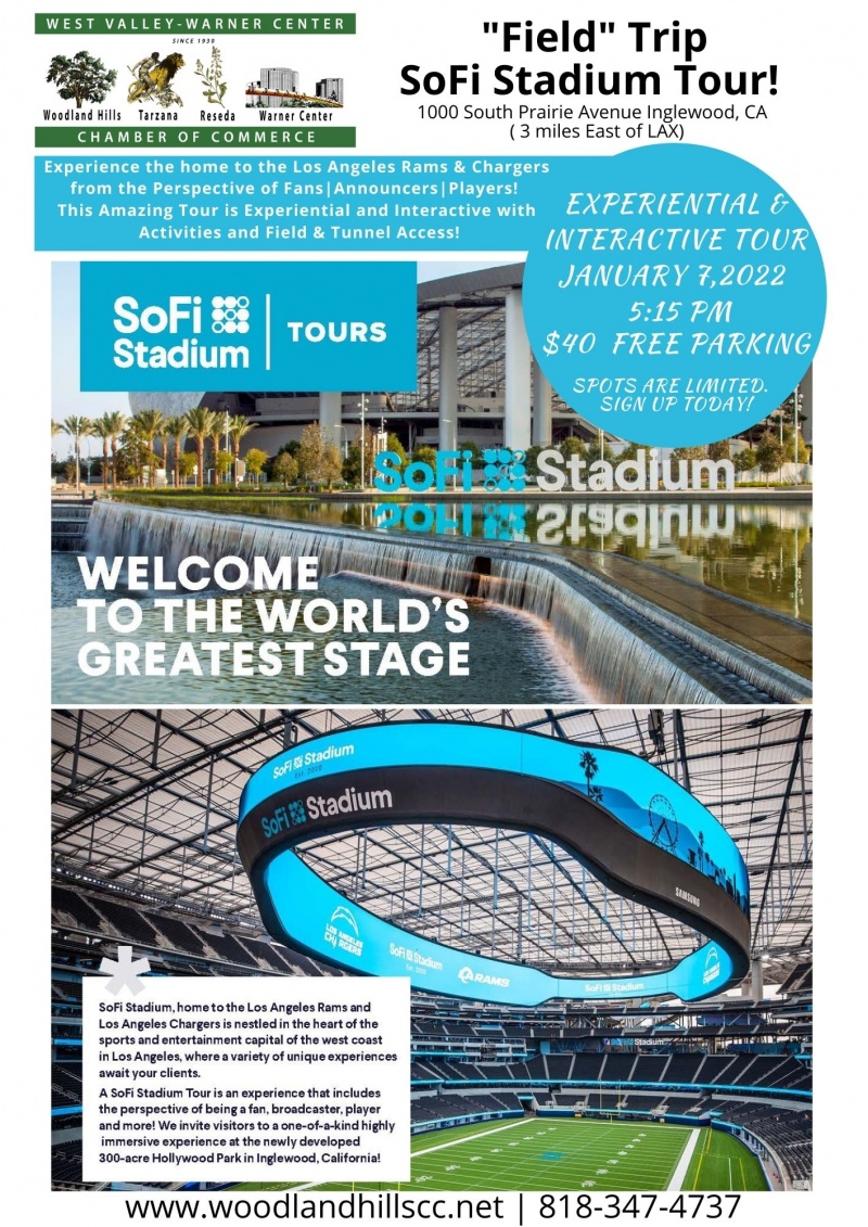 Los Angeles Chargers Sofi Stadium at Hollywood Park Poster 